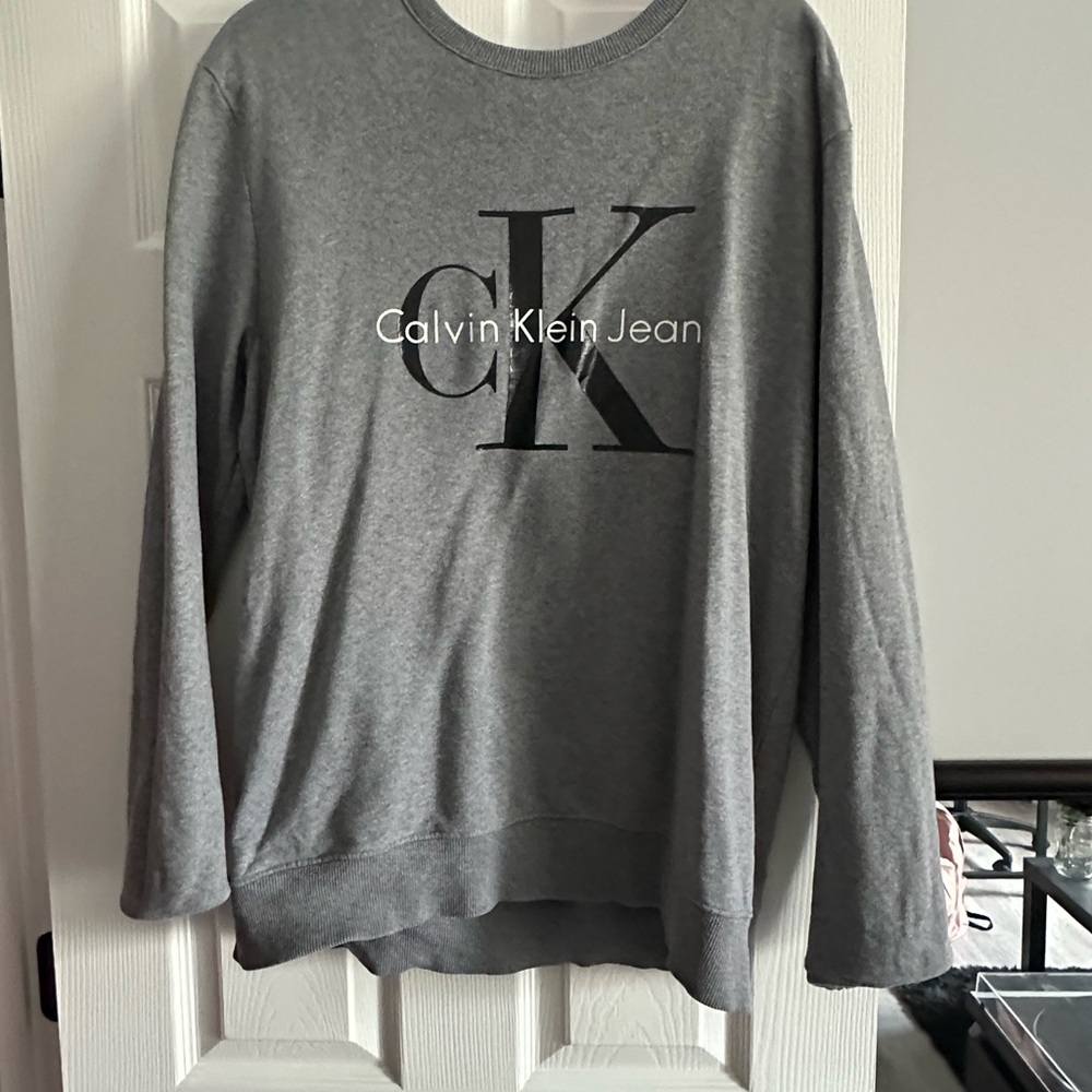 Calvin Klein Jeans Charcoal Pullover